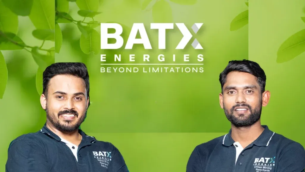 Zephyr Peacock and Lets Venture have invested $5 million in battery recycling firm BatX Energies. The family offices of Mankind Pharma, Excel Industries, and BluSmart, as well as current investor JITO Angel Network, took part in the funding round.