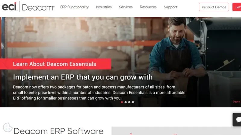 ECI Deacom - ERP Systems for Startups