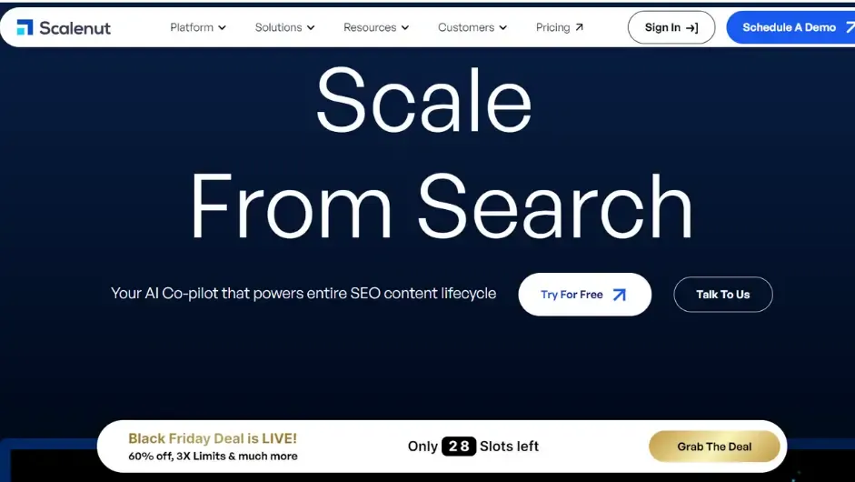 Scalenut - Content Intelligence SaaS Platform