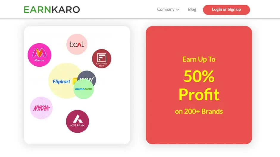 Top 10 Affiliate Marketing Platforms in India | EarnKaro