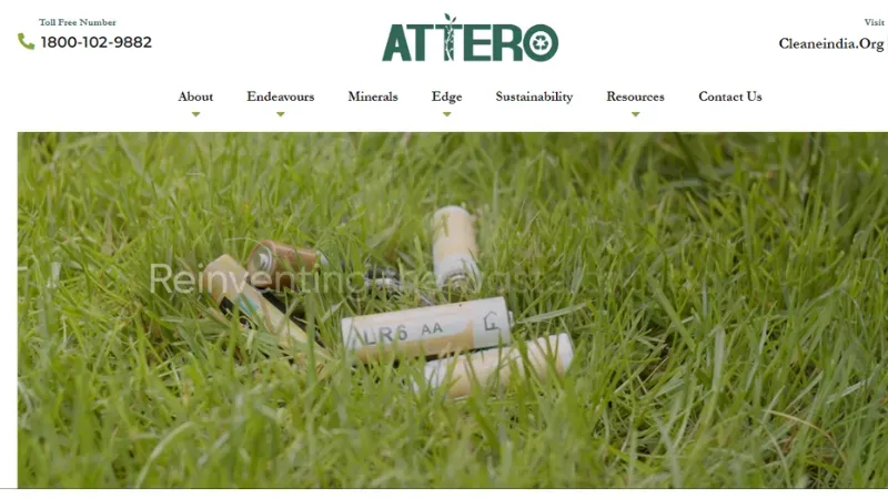 ATTERO - E-Waste Recycling Startup