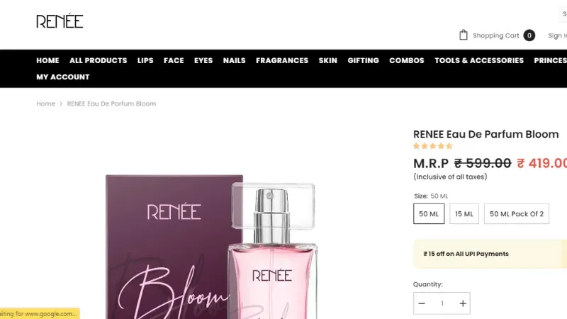Top 10 Best Perfume Brands for Men and Women in India | Renee Bloom