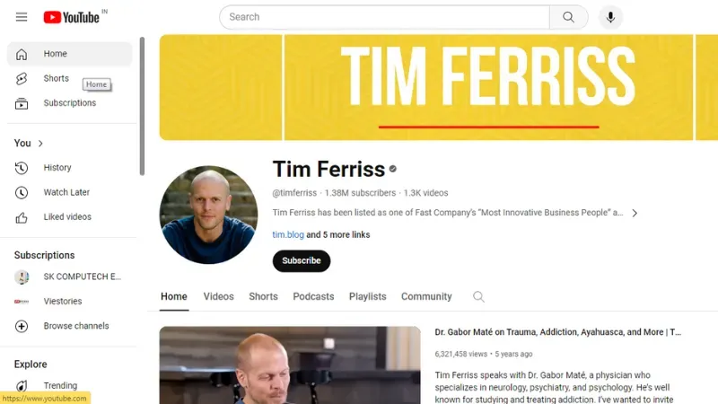 Tim Ferriss is an early-stage technology investor and advisor.