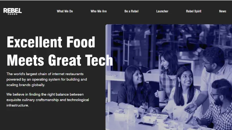 Rebel Foods formerly known as Faasos is now one of the largest cloud kitchen brands in India. 