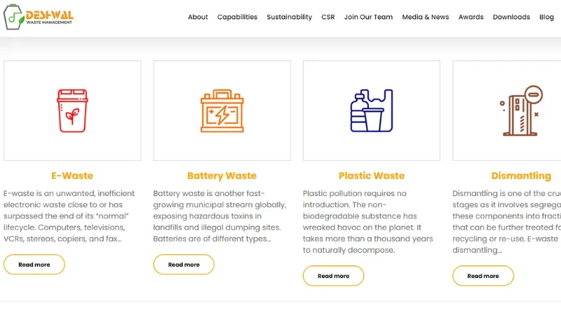 Top 10 e-Waste Management Startups in India | Deshwal Waste Management