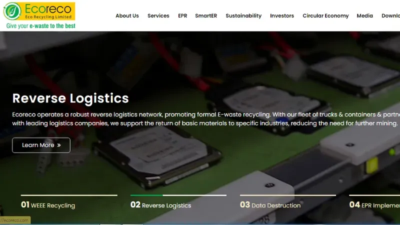 Top 10 e-Waste Management Startups in India | Ecoreco