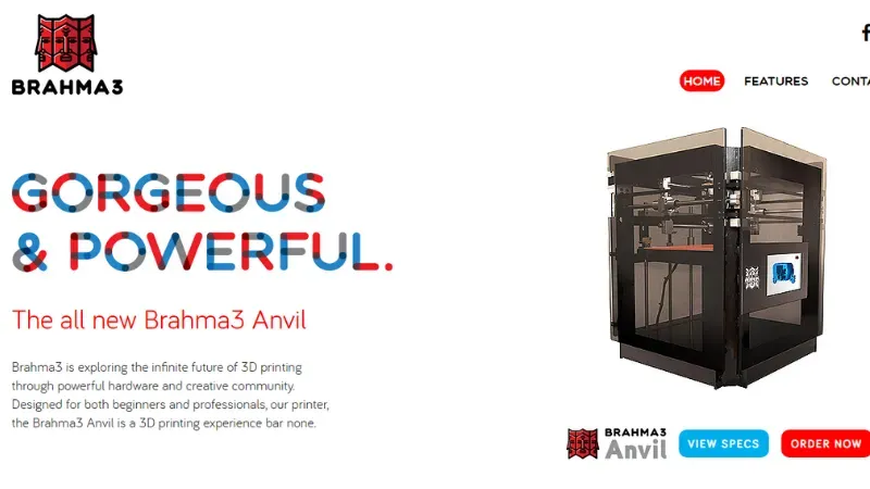 Brahma 3 - A 3D Printing Startup