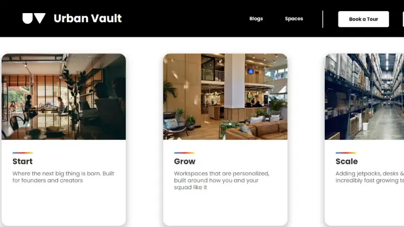 Urban Vault - Popular Co-Working Space Providers