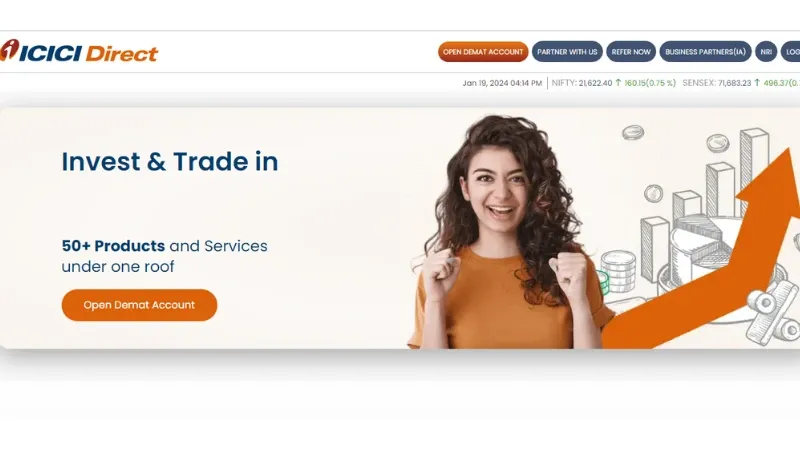 ICICI Direct - Online Stock Trading Platform