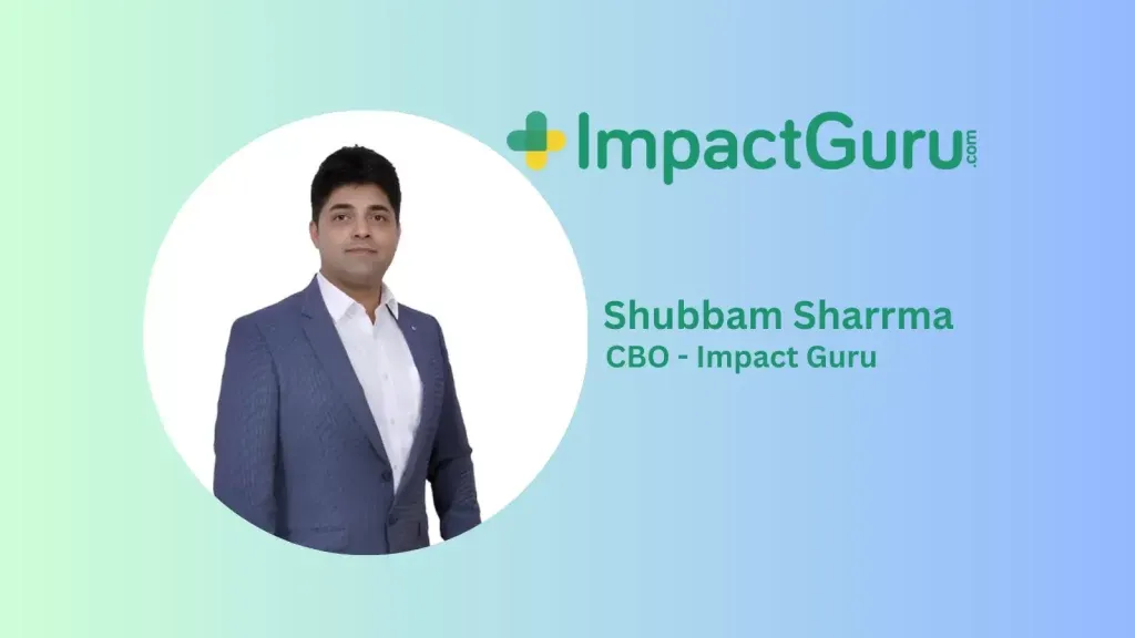 Impact Guru, India’s leading medical crowdfunding platform has announced the appointment of Shubbam Sharrma as its Chief Business Officer. Shubbam joins Impact Guru from CarDekho Group where he last served as Head of Used Car Business.