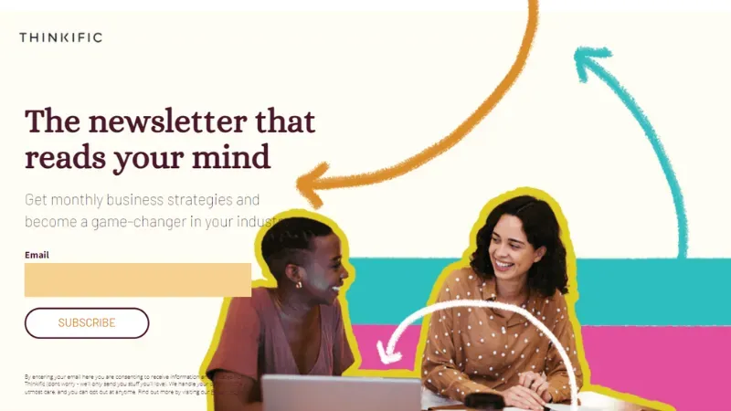 Thinkific Newsletter - Best Business Newsletters for Entrepreneurs