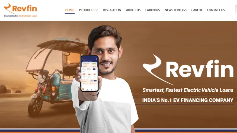 Top 10 EV financing companies in India | Revfin