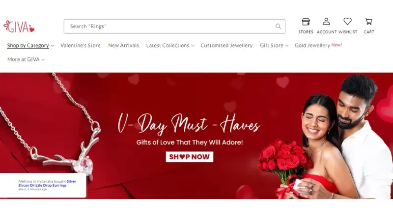 Top 10 Jewellery Startups in India | GIVA