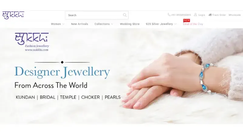 Top 10 Jewellery Startups in India | Sukkhi