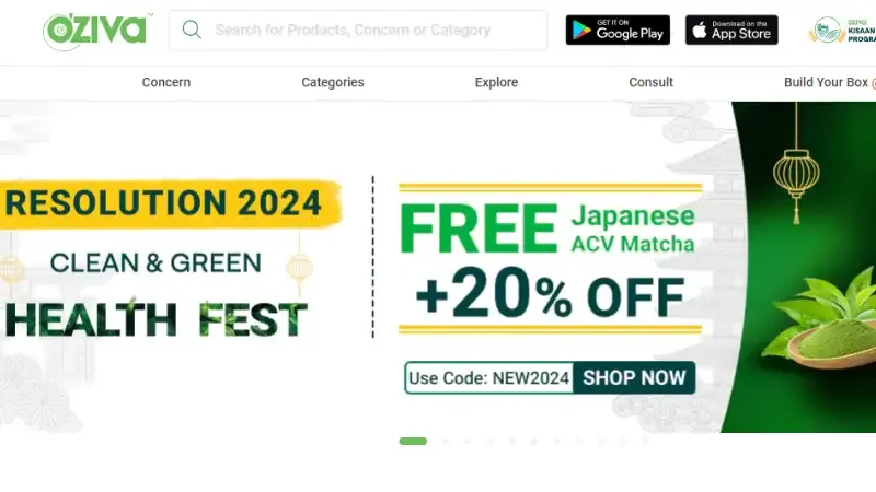 Top 10 Nutrition Startups in India | Oziva