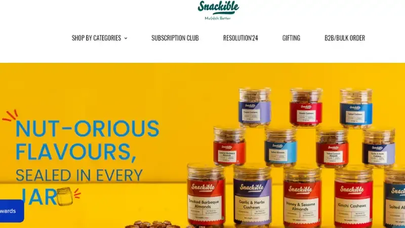 Top 10 Nutrition Startups in India | Snackible