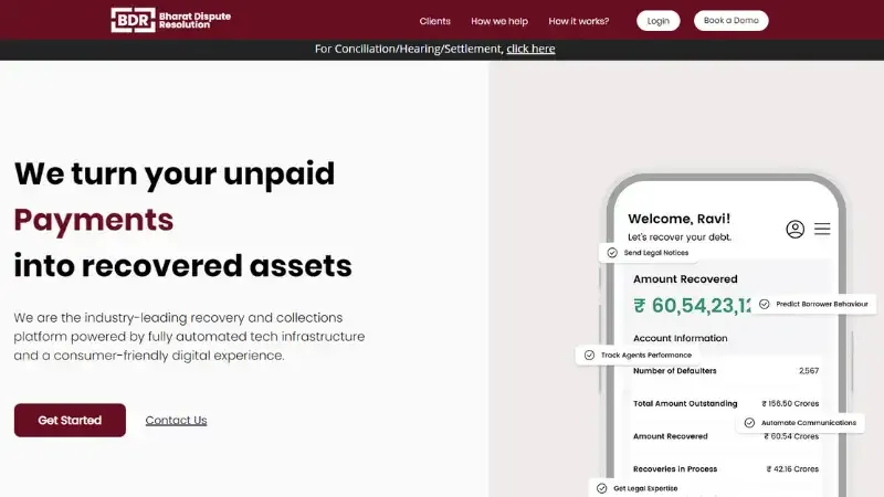 BDR - Online Dispute Resolution (ODR) Startups in India