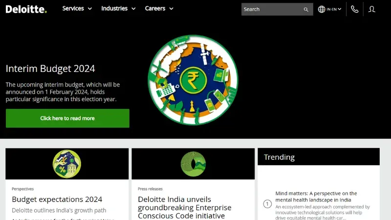 Deloitte -  Business Consulting and Services platforms