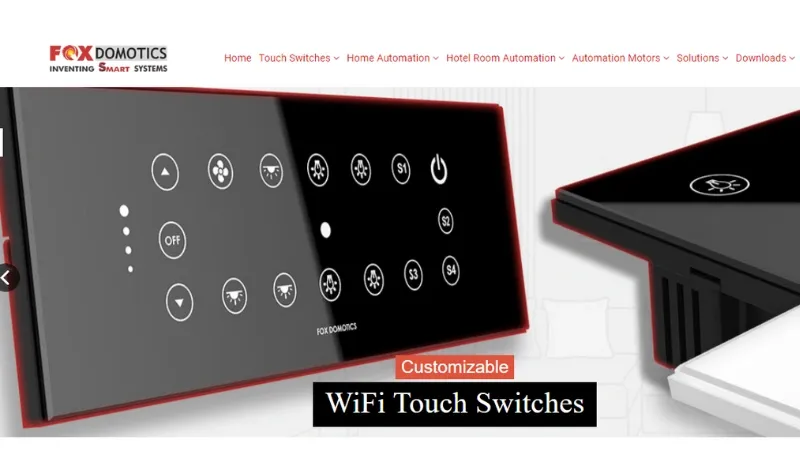 Fox Domotics - Home Automation Manufacturing Startup