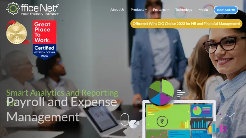Officenet - Contemporary system equipped with performance management modules