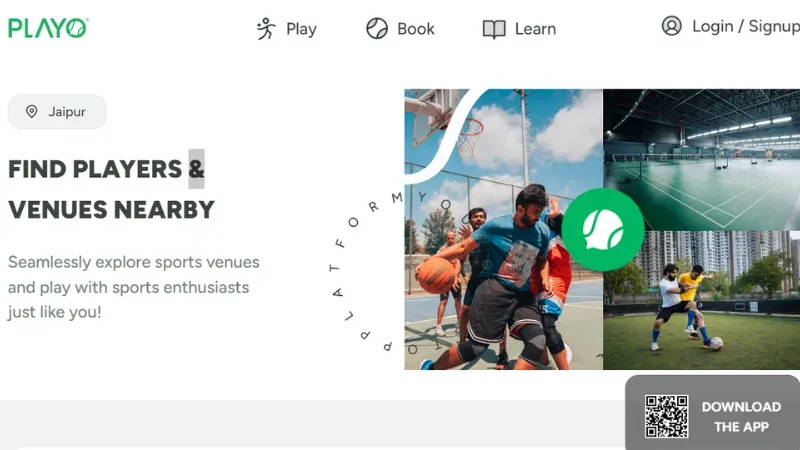 Playo - App-based Platform for Booking Sports