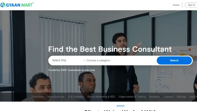 GyaanMart Professional Consultants in multiple sectors