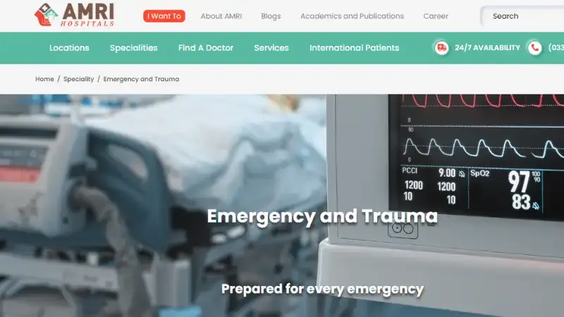 Top 10 Ambulance Services Companies in India | AMRI Ambulance
