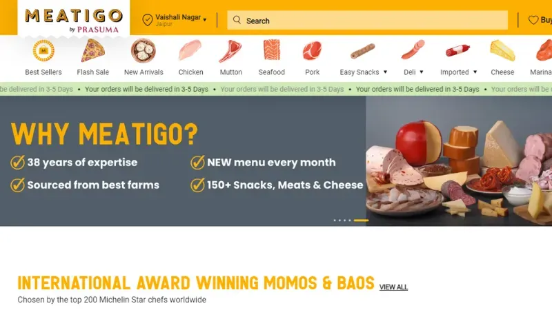 Top 10 Meat Startups in India | Meatigo