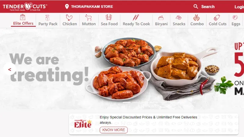 Top 10 Meat Startups in India | TenderCuts