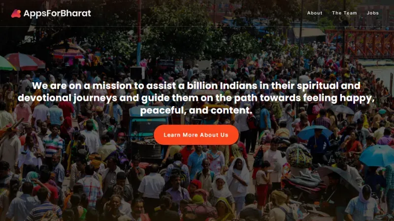 AppsForBharat - Spiritual Tech Startups in India
