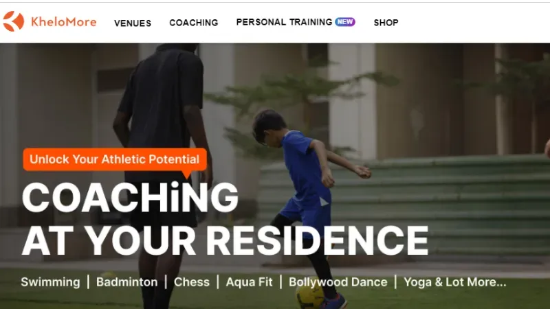 Khelomore - A Digital Platform Bringing Athletes and Coaches or Academies Online