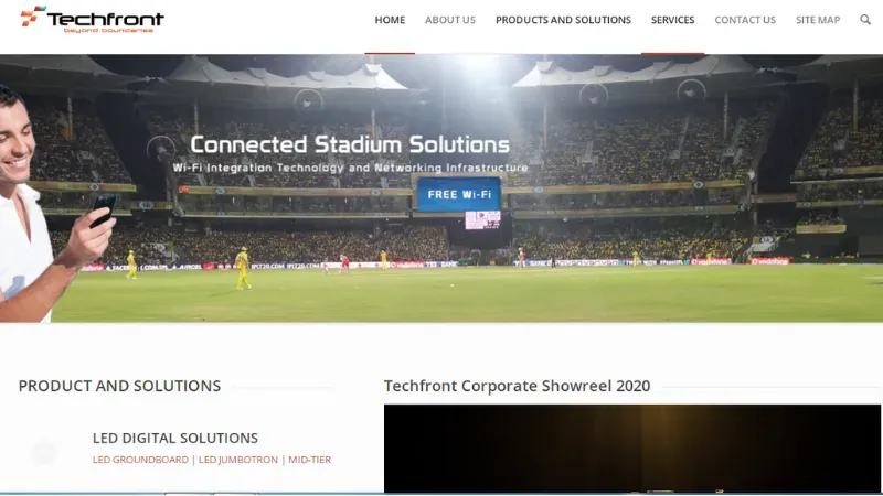 Techfront - Integrated Technology and Solutions for the Sports