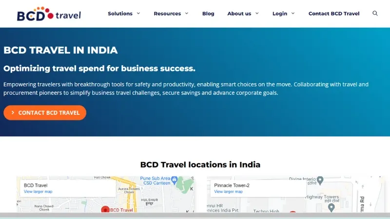 BCD Travel India - Business Travel Management