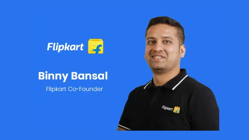 Flipkart founder Binny Bansal invested under $2 million through venture firm Three State Ventures in his new company, OppDoor.