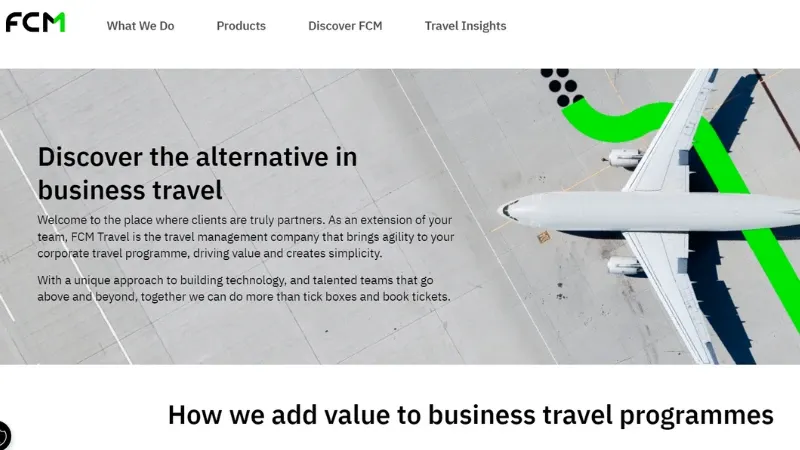 FCM Travel Solutions - Best Travel Management Platforms