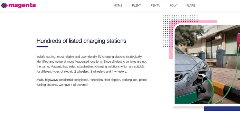 Magenta EV Solution - Network of smart and efficient charging stations