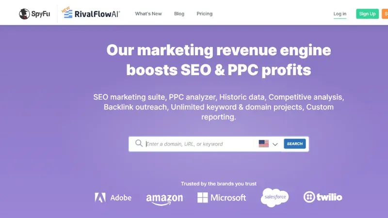 SpyFu - Most efficient competitor analysis tools