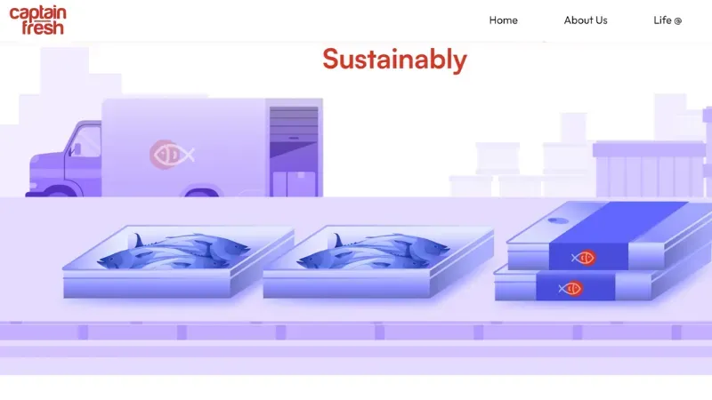 Captain Fresh - Hyderabad based freshwater fish and seafood startup