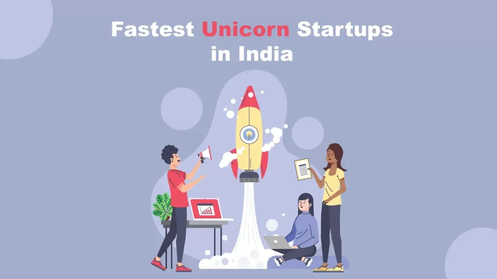 Mensa Brands, Glance, Paytm Mall, Udaan, BharatPe, MPL, CRED, Apna, CoinDCX, and Ola Electric are the Top 10 Fastest Unicorn Startups in India.