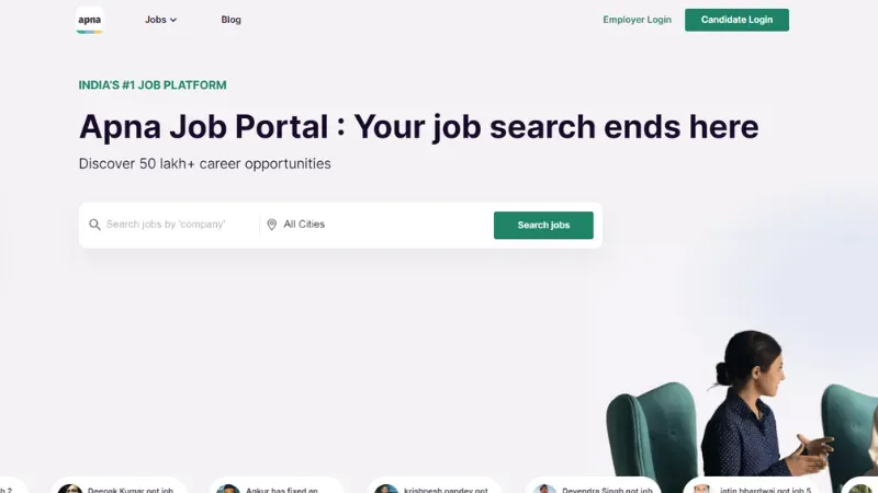 Apna is a Bangalore-based start-up founded by Nirmit Parikh.