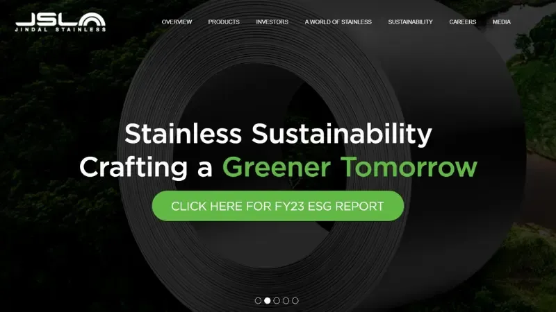 Jindal Stainless - India's First Hydrogen Stainless Steel Plant