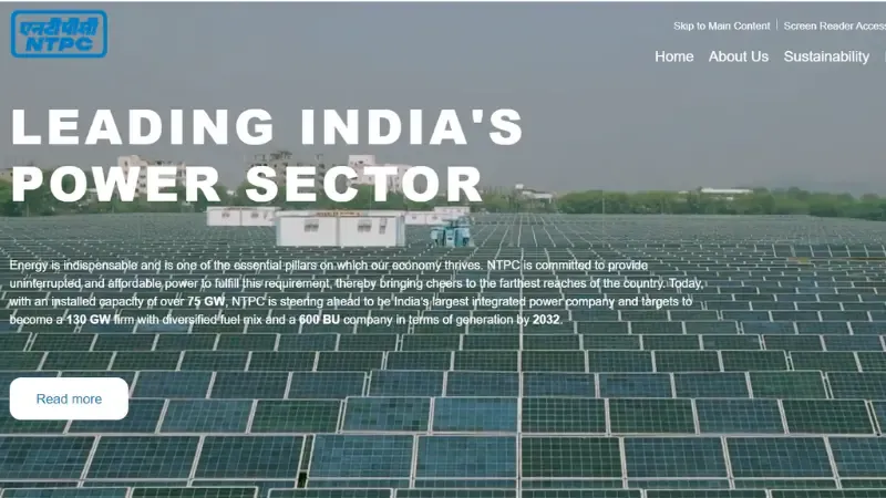 National Thermal Power Plant - India's Leading Power Generation Company