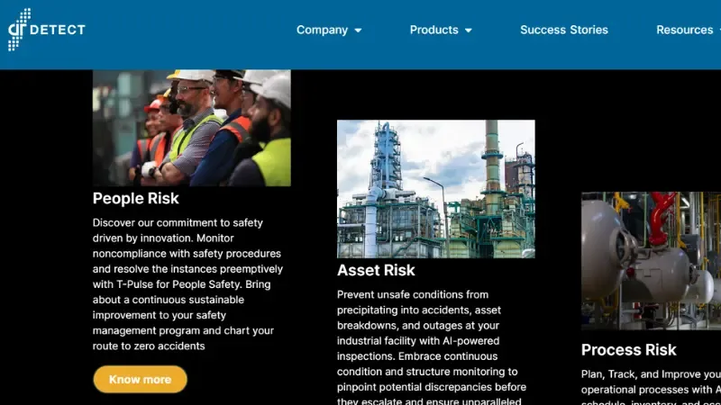 Detect Technologies - AI-interfaced process analytics solutions