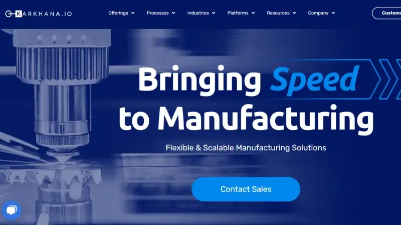 Karkhana - Mumbai-based platform providing technology-enabled distributed industrial manufacturing services