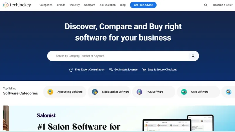 Techjockey - Delhi based platform for discovering, comparing and buying 