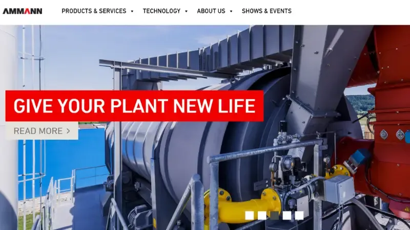 Construction Machinery Companies in India - Ammann India