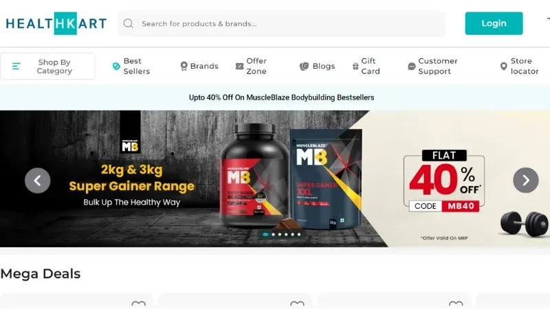 HealthKart - Largest range of genuine healthcare products