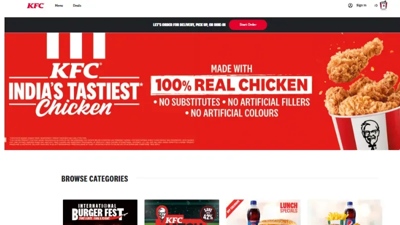 KFC - Top Largest Fast Food Chain
