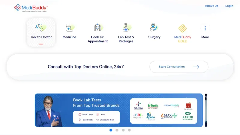 MediBuddy - Cashless healthcare platform