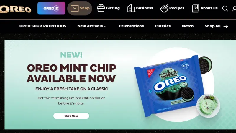 Oreo globally recognized biscuits brand